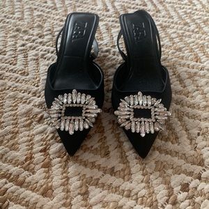 Zara Shimmery Sling Back Heel